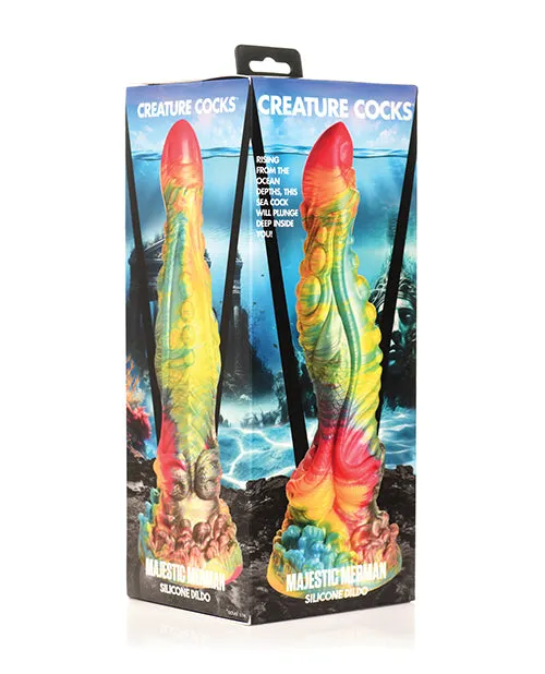 Dildos Creature Cocks Creature Cocks Majestic Merman Silicone Dildo