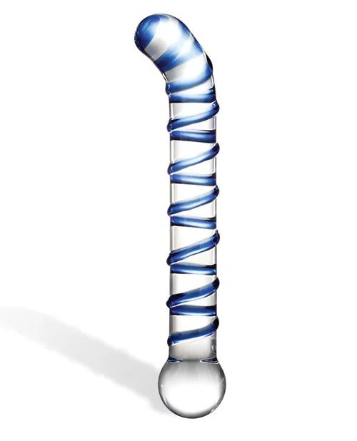 Dildos Glas Glas Mr Swirly 65 Gspot Glass Dildo