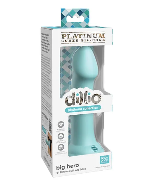 Dillio Platinum 6 Big Hero Silicone Dildo Pipedream Dildos Dillio Platinum 6 Big Hero Silicone Dildo Pipedream Dildos