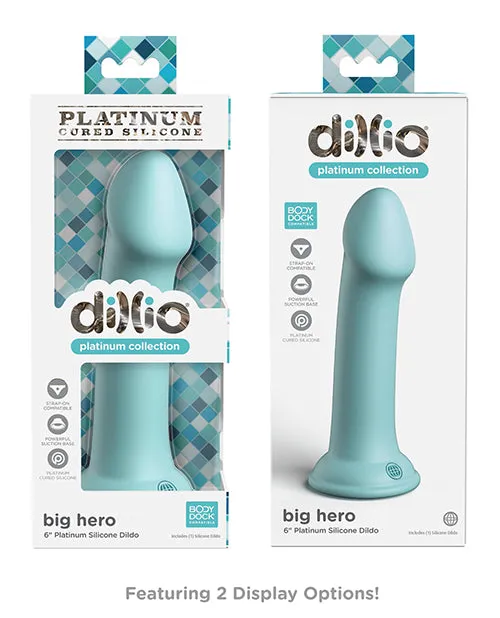 Dillio Platinum 6 Big Hero Silicone Dildo Pipedream Dildos Dillio Platinum 6 Big Hero Silicone Dildo Pipedream Dildos