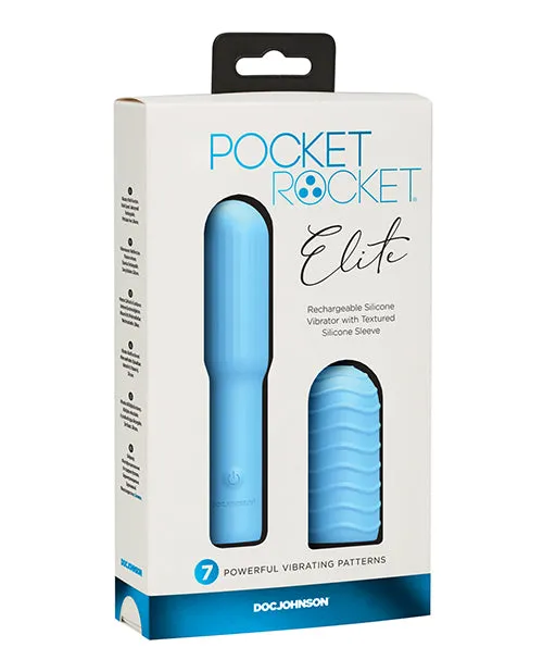 Doc Johnson Male Sex Toys Pocket Rocket Elite Rechargeable Wremovable Sleeve Doc Johnson Male Sex Toys Pocket Rocket Elite Rechargeable Wremovable Sleeve