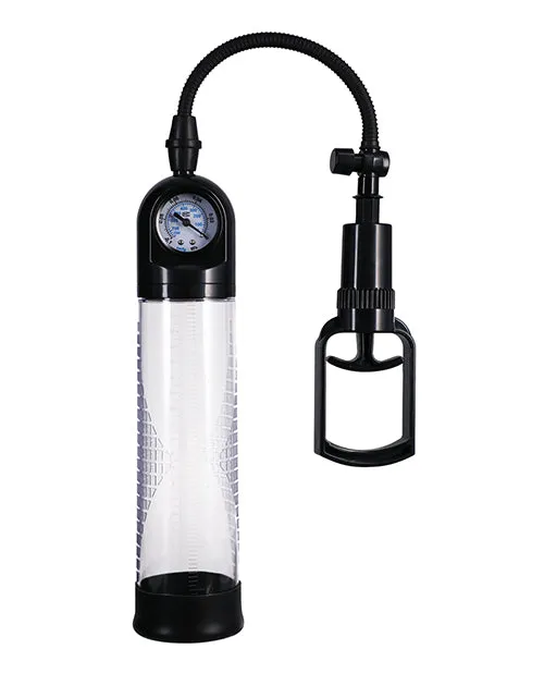 Doc Johnson Male Sex Toys Rock Solid Boost It Penis Pump wGauge
