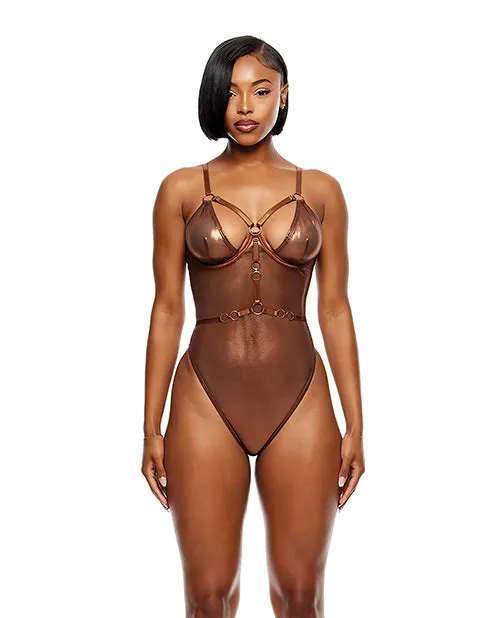 Female Sex Toys Liquid Metal Metallic Mesh Teddy Metallic Copper Forplay