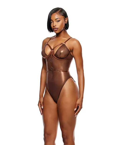 Female Sex Toys Liquid Metal Metallic Mesh Teddy Metallic Copper Forplay