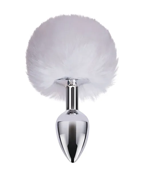 Gemsations 295 Metal Bunny Tail Butt Plug Electric Eel Anal