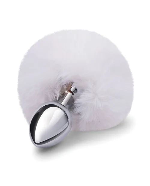 Gemsations 295 Metal Bunny Tail Butt Plug Electric Eel Anal