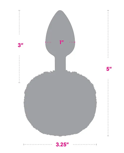 Gemsations 295 Metal Bunny Tail Butt Plug Electric Eel Anal