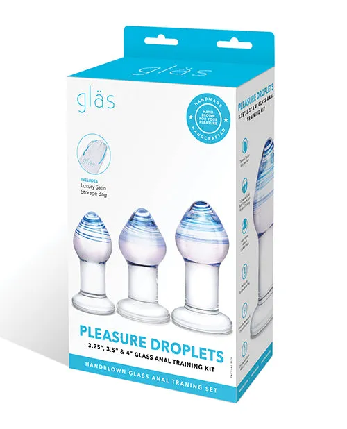 Glas Anal Glas Pleasure Droplets Anal Training Kit