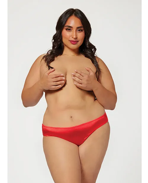 Holiday Stretch Satin Panty Wrhinestone Chain Back Seven Til Midnight Female Sex Toys Holiday Stretch Satin Panty Wrhinestone Chain Back Seven Til Midnight Female Sex Toys