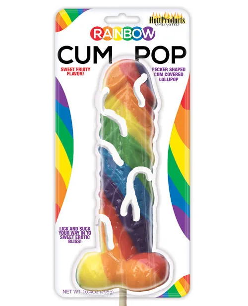 Hott Products Dildos Rainbow Cock Cum Pops