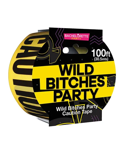 Hott Products Vibrators Wild Bitches Caution Party Tape