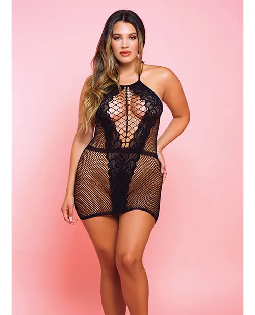 iCollection Netted Bad Romance Chemise Vibrators