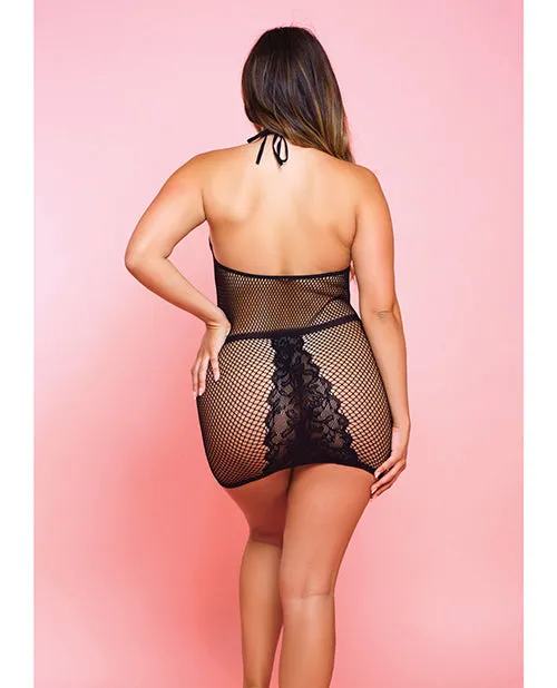 iCollection Netted Bad Romance Chemise Vibrators