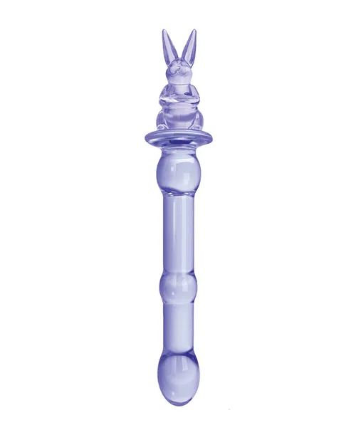 Icon Brands Dildos Glass Menagerie Rabbit Glass Dildo