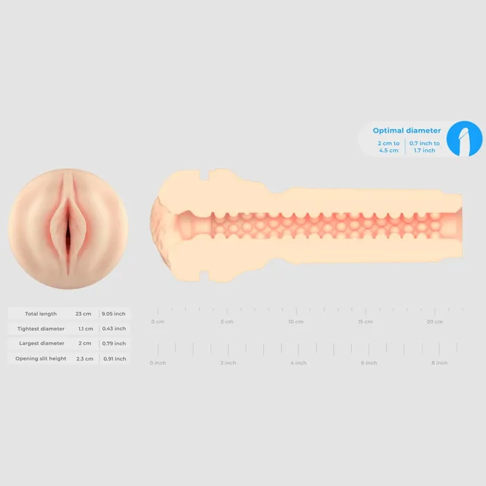 Kiiroo Male Sex Toys KIIROO Feel Stroker Vulva