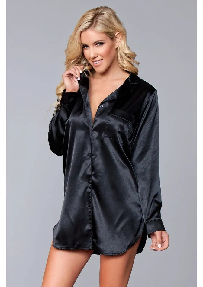 Kimberly Satin Sleepshirt BeWicked Vibrators