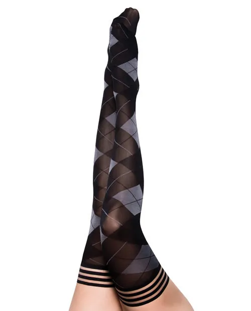 Kixies Kimmie Argyle Thigh High Argyle Kixies Vibrators