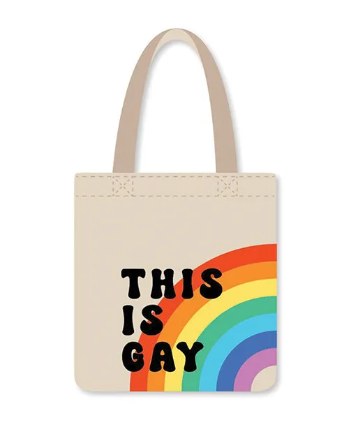 Kush Kards Anal This Is Gay Rainbow Reusable Tote