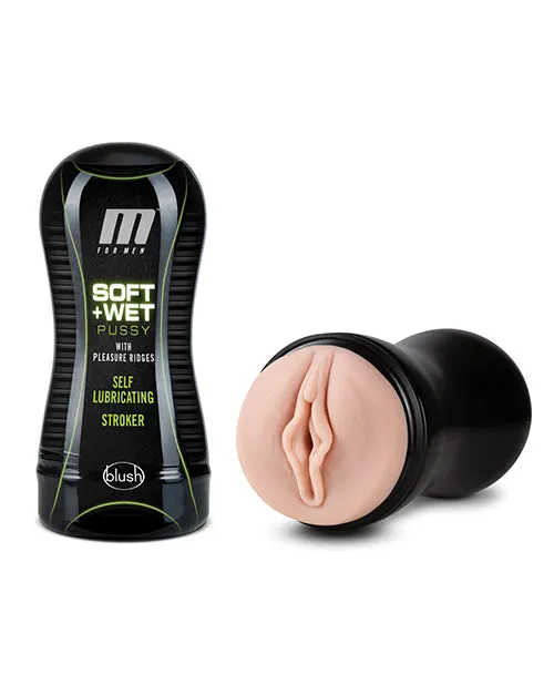 Male Sex Toys Blush Blush M for Men Soft and Wet Pussy Self Lubricating Stroker Male Sex Toys Blush Blush M for Men Soft and Wet Pussy Self Lubricating Stroker