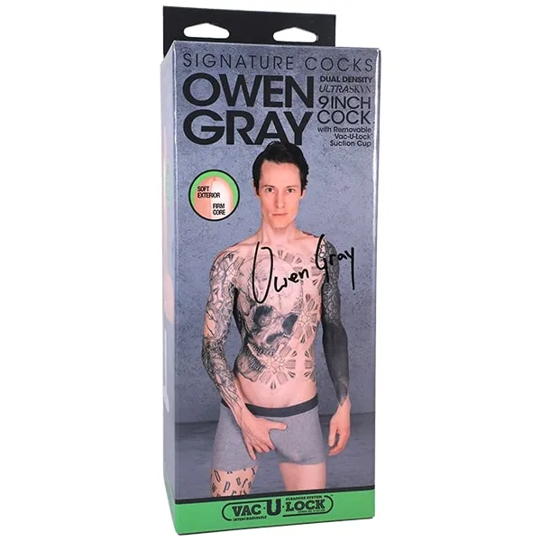 Male Sex Toys Doc Johnson Signature Cocks Owen Gray