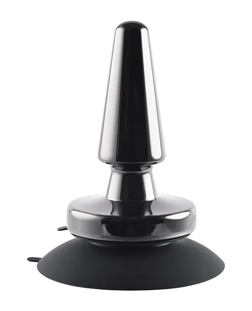 Male Sex Toys Evolved Beginner Vibrating Rechargeable Metal Plug Evolved