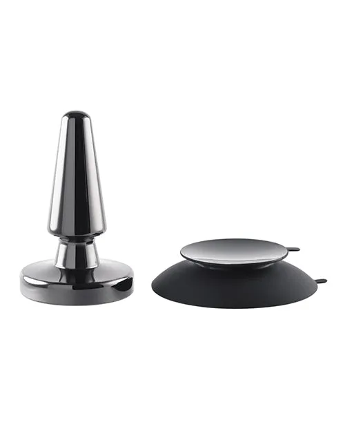 Male Sex Toys Evolved Beginner Vibrating Rechargeable Metal Plug Evolved