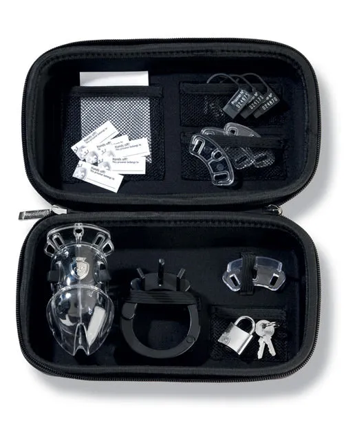 Male Sex Toys Mystim Mystim Pubic Enemy 1 Cock Cage Clear