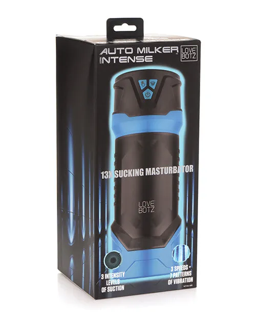 Male Sex Toys XR Brands Lovebotz Auto Milker Intense 13x Sucking Masturbator