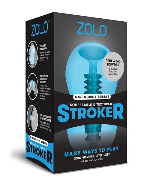 Male Sex Toys Zolo Mini Double Bubble Stroker XGen