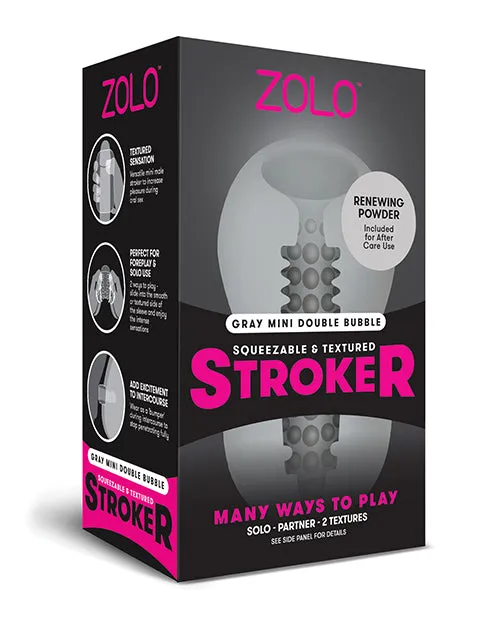 Male Sex Toys Zolo Mini Double Bubble Stroker XGen