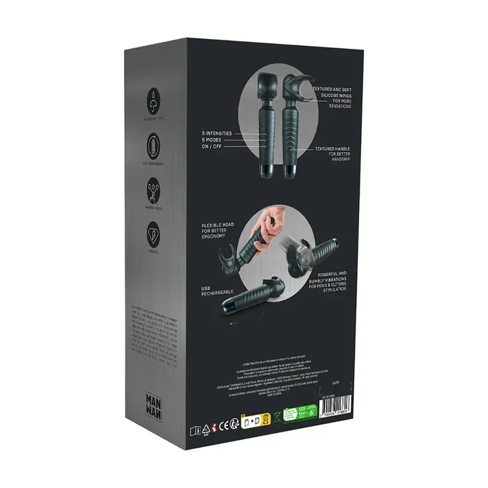 MAN WAN ManWand Evo 2in1 Wand StrapOnMe Vibrators