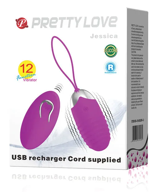 Pretty Love Vibrators Pretty Love Jessica 12 Function Fuchsia