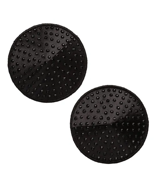 Radiance Round Pasties Black Os CalExotics Anal