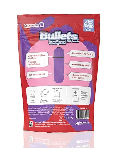 Screaming O 4b Bullet Screaming O Female Sex Toys Screaming O 4b Bullet Screaming O Female Sex Toys