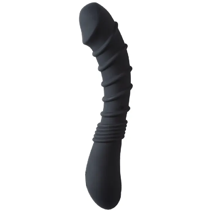 TooTimidcom Female Sex Toys Ringed Silicone Vibrating Power Dildo Mind Blowing GSpot PSpot Orgasms