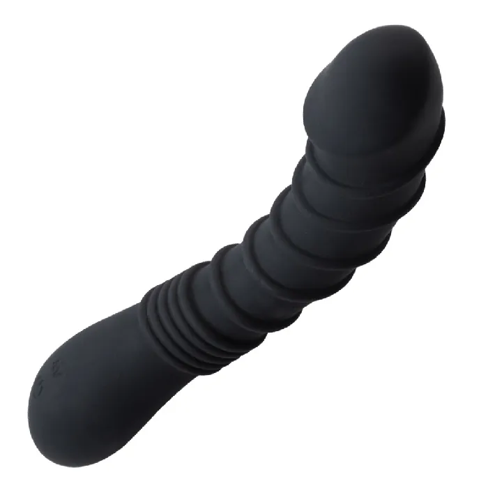 TooTimidcom Female Sex Toys Ringed Silicone Vibrating Power Dildo Mind Blowing GSpot PSpot Orgasms