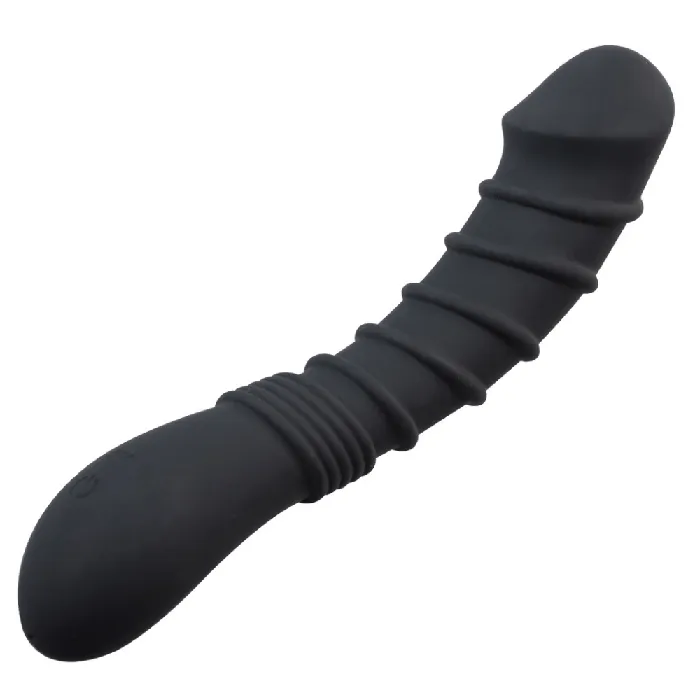 TooTimidcom Female Sex Toys Ringed Silicone Vibrating Power Dildo Mind Blowing GSpot PSpot Orgasms