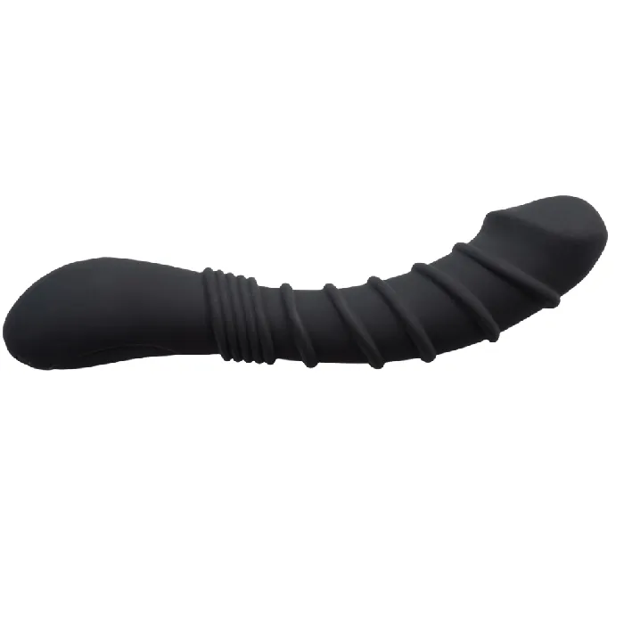 TooTimidcom Female Sex Toys Ringed Silicone Vibrating Power Dildo Mind Blowing GSpot PSpot Orgasms