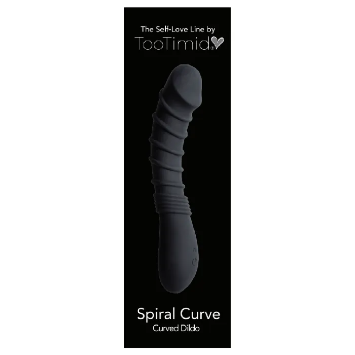 TooTimidcom Female Sex Toys Ringed Silicone Vibrating Power Dildo Mind Blowing GSpot PSpot Orgasms