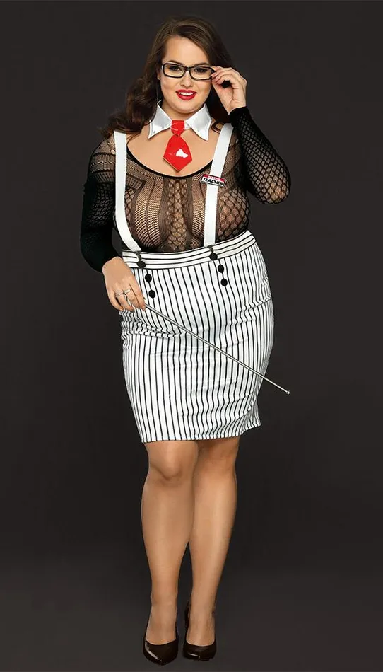 Vibrators Kissablegs Sultry Teacher Costume