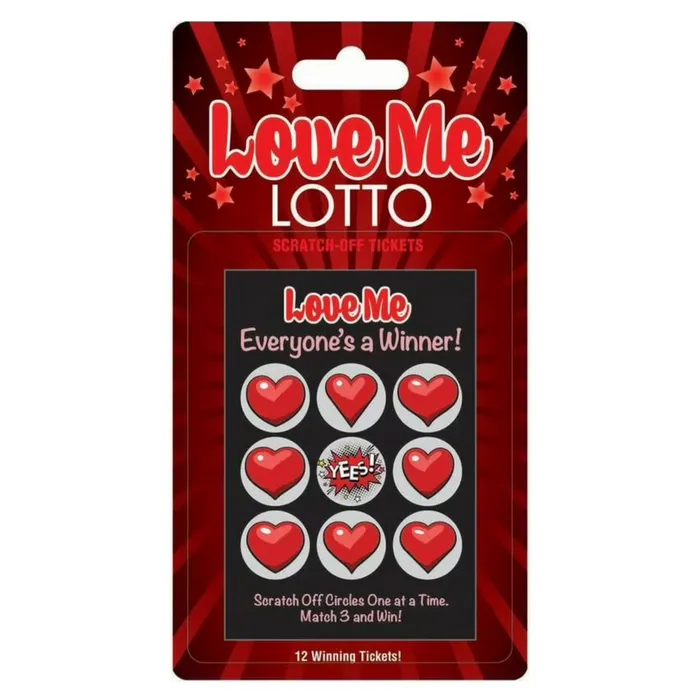 Vibrators Love Me Lotto Scratch Off Tickets Little Genie Productions