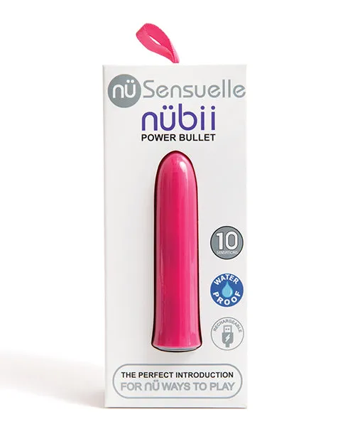 Vibrators Nu Sensuelle Nu Sensuelle Nubii Suvi 15 Function Bullet