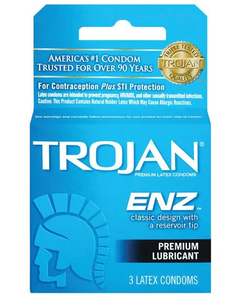 Vibrators Paradise Marketing Trojan Enz Lubricated Condoms