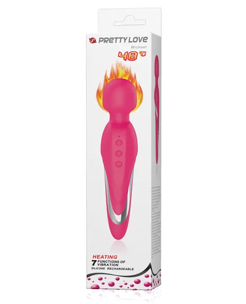 Vibrators Pretty Love Michael Heating Body Wand Pretty Love