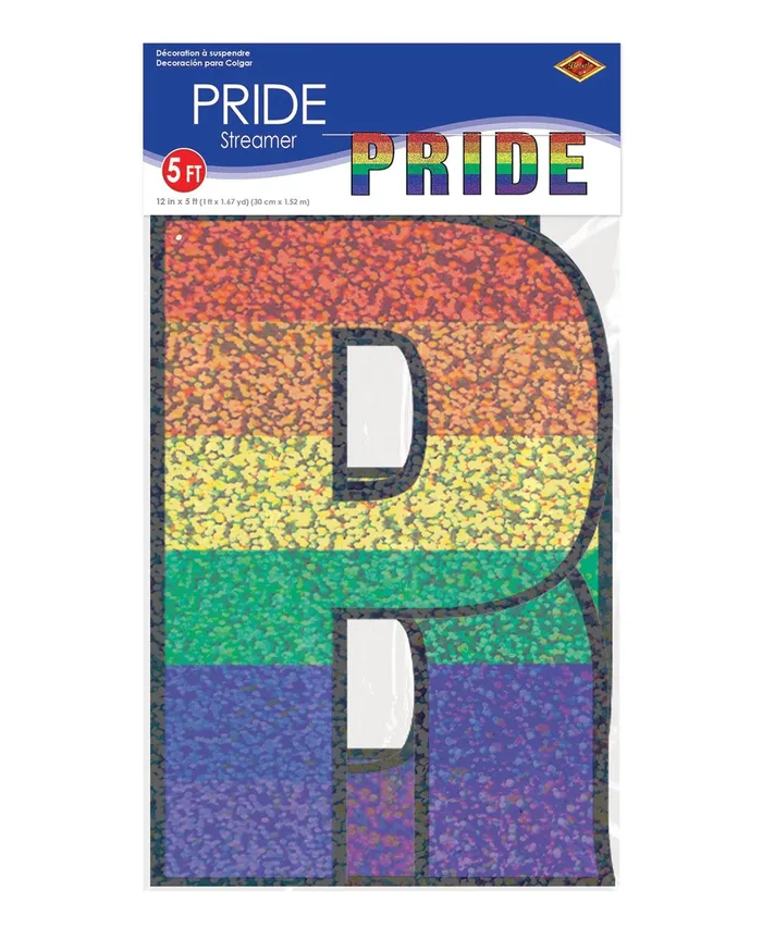 Vibrators Pride Streamer Beistle