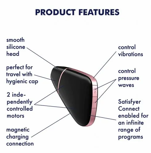 Vibrators Satisfyer Satisfyer Love Triangle