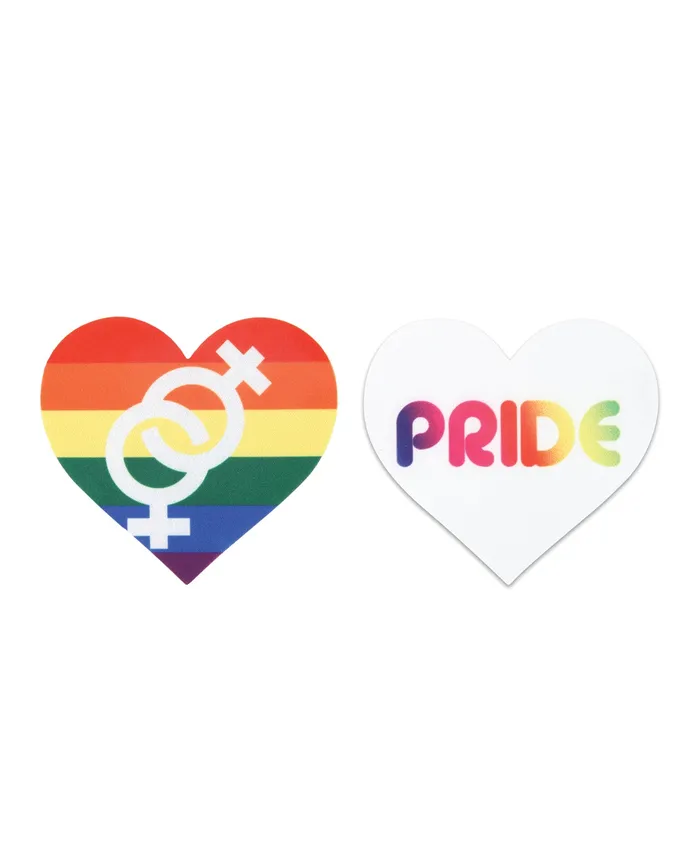 XGen Peekaboos Pride Hearts Pack Of 2 Male Sex Toys