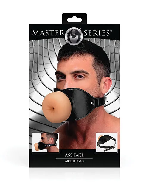 XR Brands Male Sex Toys Master Series Ass Face Mouth Gag XR Brands Male Sex Toys Master Series Ass Face Mouth Gag